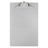 Saunders 22519 1 in. Clip Capacity 8.5 in. x 14 in. Aluminum Clipboard with High-Capacity Clip - Silver