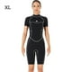 thumbnail image 2 of DIVE SAIL Traje de buceo 3MM Pantalones cortos de manga corta resistentes al desgaste Traje de neopreno Servicio prolongado Sensación de cuerpo fresco Accesorio de surf hembra negro XL Advancent OD019360-05, 2 of 7