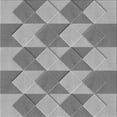 thumbnail image 1 of Ahgly Company Machine Washable Indoor Square Transitional Gray Cloud Gray Area Rugs, 4' Square, 1 of 7