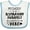 White and Blue, variant on Inktastic My Daddy is a Respiratory Therapist and a Hero Boys or Girls Baby Bib