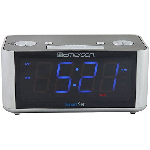 Emerson CKS1708 Smart automatic time setting Alarm Clock Radio & RCA RCR8622 new 
