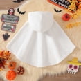 thumbnail image 4 of MEZZALL Halloween Girls With Hood Soft Poncho Winter Party Dress Up Outfits Kids Toddlers Soft Clothes, 4 of 8