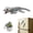 D, variant on FGJHF 3D Printed Articulated Gecko Movable Joints Cool Animal For Fridge And Metal