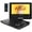 Black 7.5", variant on CocoBear 9.5" Portable DVD Player for Kids and Car, 7.5" Swivel HD Screen with 4-6 Hours Built-in Battery, Support Sync Screen to TV, Support SD Card/USB/Multiple Disc Formats
