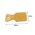 thumbnail image 5 of 2pcs Billiard Pool Cue Tip Shaper Lightweight Travel Training Sander Scuffer Yellow Blue, 5 of 8