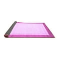 thumbnail image 2 of Ahgly Company Indoor Rectangle Solid Purple Modern Area Rugs, 2' x 3', 2 of 4