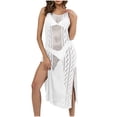 thumbnail image 2 of Teissuly Women’s Bathing Suit Cover Up For Beach Pool Swimwear Crochet Dress, 2 of 6