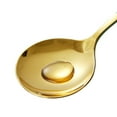 thumbnail image 3 of xiaxaixu Household Stainless Steel Soup Spoon Round Head Large Gold Spoons, 3 of 3