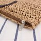 thumbnail image 4 of Bolsa De Paja Bolso De Paja Bolso de playa de paja de hombro tejido de ratán de compras grande para vacaciones de verano, 4 of 7