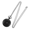 thumbnail image 5 of BESTYASH Vintage Black Pocket Watch Chain with Roman Numeral Design, Elegant Accessory for Men and Women, 5 of 7