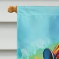 thumbnail image 3 of Hippie Animal Hippopotamus House Flag, 3 of 5