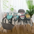 thumbnail image 6 of BZSMCE Square Tablecloth Design Surfboard Painting Pattern Tableclothes, 6 of 9