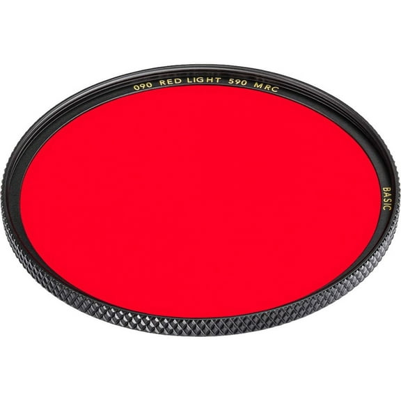 B   W 40.5mm Basic 090M MRC Filter, Light Red 590