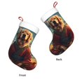 thumbnail image 6 of Cauagu Meditating Golden Retriever for Christmas Stockings,1-Pack Large Xmas Stocking Holiday and Farmhouse Stocking Fit for Christmas Holiday Party Decoration(17.7*11 Inch), 6 of 7