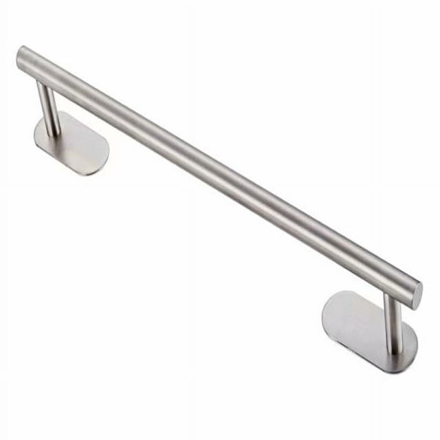 Accesorios de baño Toallero de acero inoxidable 304 Toallero de papel cepillado Toallero de papel perforado gratis Toallero de papel perforado Etiqueta de perforación libre Toallero de varilla única T