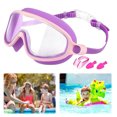 thumbnail image 4 of Gafas Natación para Con Tapones La Oreja Clip Nariz () Rosa Púrpura, 4 of 9