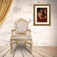 thumbnail image 3 of Giampietrino (Giovanni Pietro Rizzoli) 19x24 Gold Ornate Framed and Double Matted Museum Art Print Titled - Christ Carrying the Cross, 3 of 4