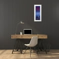 thumbnail image 3 of Rauscher, Michel 9x18 White Modern Wood Framed Museum Art Print Titled - Cerulean Passage, 3 of 4