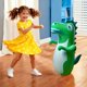 thumbnail image 5 of Juguete inflable de dinosaurio para niños | Ejercicio y juego de descompresión en interiores | Material de PVC, suave y seguro, 5 of 6