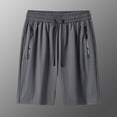 thumbnail image 3 of Women's Sports Loose Casual Quick Drying Thin Shorts (five Point Pants) plus Size Shorts Rompers And (Grey #5, S), 3 of 5