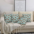 thumbnail image 7 of Throw Pillow Covers, Shrimp No.9066 Soft Square Pillow Cases with Invisible Zipper for Couch Bed Sofa, Farmhouse Fall Home Decor 16"x16", 7 of 7
