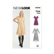 New Look Sewing Pattern 6765 - Misses' Knit Dresses, Size: A (10-12-14-16-18-20-22)