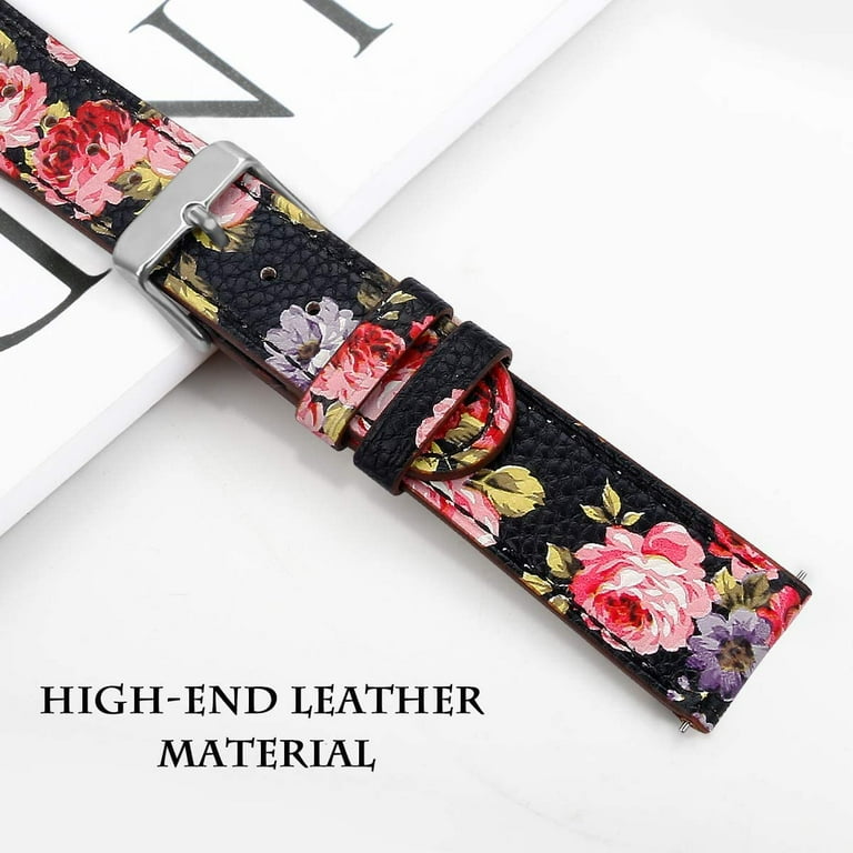 KOMI Leather WatchBand Compatible with Hero Band III,Donerton