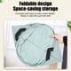 thumbnail image 5 of Cesta de almacenamiento de tela plegable: cesta de lona resistente para ropa, juguetes y organización del hogar con asas reforzadas y diseño plegable., 5 of 6