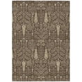 thumbnail image 2 of Addison Rugs Chantille Indoor/Outdoor Traditional Global Chocolate Machine Washable Rectangle Rug, 8' x 10', 2 of 10