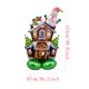 thumbnail image 5 of 1set Stand Pedestal Christmas Balloons Santa Claus Snowman Elk Stocking Foil Balloon Christmas Decorations for Home Navidad 2025, 5 of 5