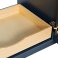 thumbnail image 7 of ARIEL Taylor 72 Inch Double Rectangle Sink Bathroom Vanity With Carrara White Quartz Countertop 1.5 Edge In Midnight Blue, 7 of 7