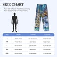 thumbnail image 4 of Lsque Christmas Tree Print Men's Pajama Pants, Lounge Pant - Comfortable Home Wear,Elastic Waistband, Stylish Design-Small, 4 of 9