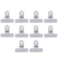 thumbnail image 1 of 10pcs Binder Clips Plastic Paper Clamps School Office Supplies File Clips, 1 of 7
