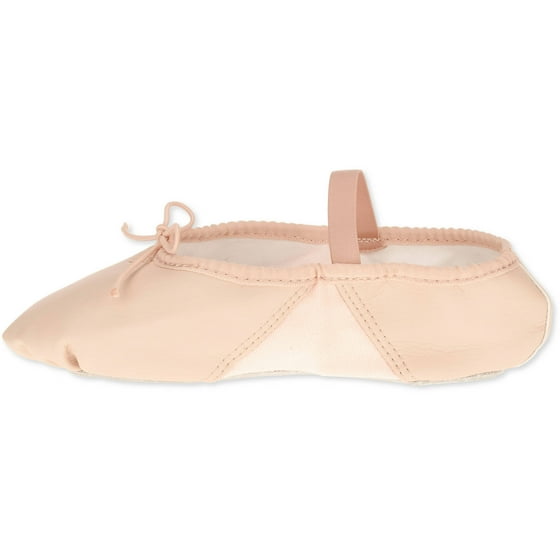 Girls Faux Leather Dance Shoe