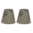 thumbnail image 1 of Urbanest Hardback 5'' Linen Empire Lamp Shade (Set of 2), 1 of 7