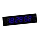 thumbnail image 5 of Reloj Digital LED en , calendario de fecha moderno para aula, reloj despertador colgante de pared para Bar, tienda, gimnasio, al lado, Azul, 5 of 8