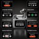 thumbnail image 4 of 2024 New Smart Voice Translator Earphones: Wireless Real Time, Multi-Language Translating Headphones Translation Headset, 4 of 8