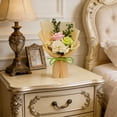 thumbnail image 4 of Set de regalo ramo de flores de carnel con jabón de rosa artificial - Mini arreglo floral simulado, decoración aromática duradera, regalo romántico para mamá o esposa, 4 of 6
