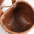 thumbnail image 5 of AYktou Woven Hanging Basket, Imitation Wicker Wall Basket for Door Mail Flower Planters, Farmhouse Decor Water Hyacinth Storage Basket - Boho Mounted Organizer Dried Flower Plants Front Door Basket, 5 of 9