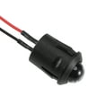 thumbnail image 5 of 20Set DC 12V 10mm Pre Wired LED with Holder, Red Light Round Top Clear Lens, 14mm  Panel Mount, 5 of 5