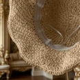 thumbnail image 6 of UTSJKR Women Hand Woven Pure Straw Large Brim Sun Hat, Foldable Portable Design, UV Resistant Beach Vacation Outdoor Leisure Round Top Cap Beige M, 6 of 9