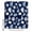 Blue, variant on Navy Blue Coastal Bathroom Shower Curtains with 12 Hooks Polyester Waterproof Shower Curtain for Stalls and Bathtubs Shell Conch Summer Beach Nautical Decorative Bathroom Privacy Curtain 36x72 Inches