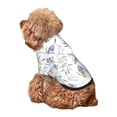 thumbnail image 2 of Yiaed Lavender Flowers Print Dog Hoodie Security Pet Dog Costume Pets Dog Hoodie Sweatshirt with Pocket for Small Dogs-, 2 of 5