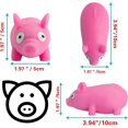 thumbnail image 2 of Squishy Pig Stress Squishy Piggie Squeeze Toy Anti-ansiedad Divertido Pink Pig Toy Rebound Ball Fidget Toy Amasar Sand Toy Pinch Stress Relieve Add Adhd Hel, 2 of 5
