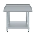 thumbnail image 2 of AmGood 24" x 30" Stainless Steel Equipment Stand | Height: 24" | Commercial Heavy Duty Grill Table, 2 of 7