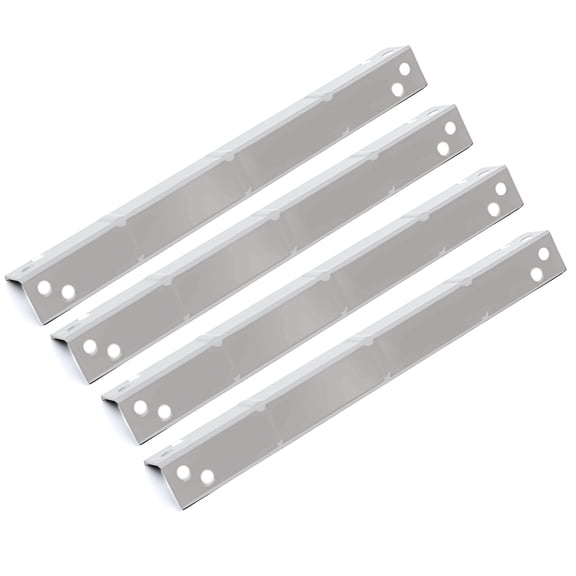Set of 4 Replacement Heat Plates for BBQ Grill Models GBC1646WS, GBC1646WPF, BY16-101-003-05, GBC1646WRS, WM16-GBC1646WRS, GBC1646WRBD-C, GBC1646WPFD-C, 55-24-836, 55-24-835