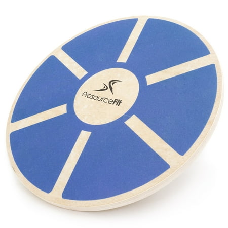 ProsourceFit Wooden Balance Board Core Non-Slip Wobble Trainer