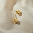 thumbnail image 2 of Pure Collection by Ross-Simons 14kt Yellow Gold Love Knot Stud Earrings, Women's, Adult, 2 of 5