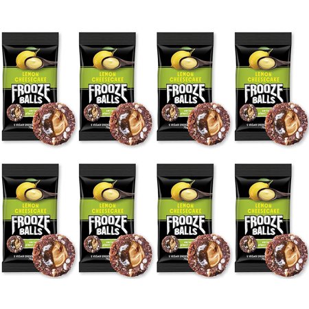 Frooze Balls Vegan Lemon Cheesecake Energy Balls  2.4 oz  8 Count