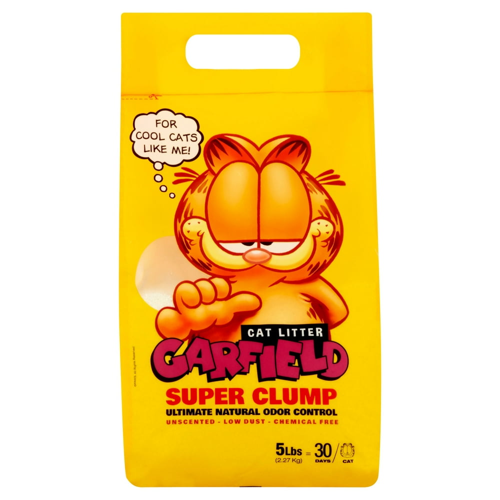 Garfield Super Clump Cat Litter, 5 lb
